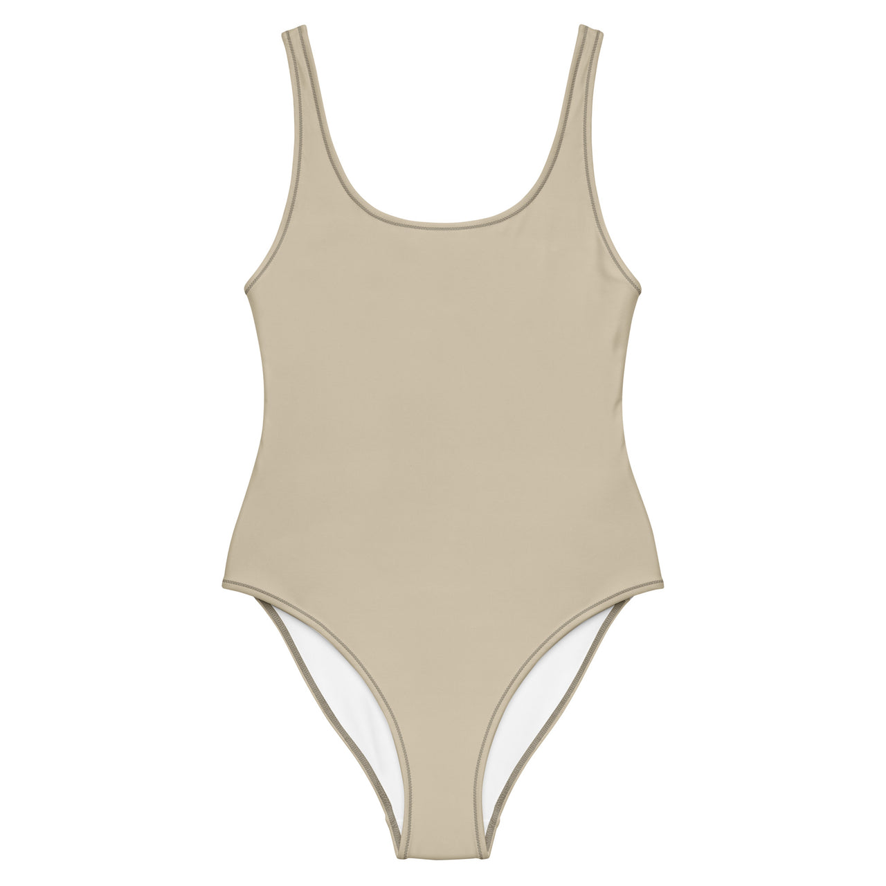 LEM Studio Swim Sand One-Piece Swimsuit - Modestly Vogue 