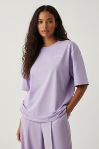 LEM Violet Veil Oversized cotton t-shirt