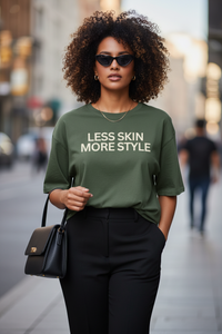 Modest Mindset Olive Statement Tee - Modestly Vogue 