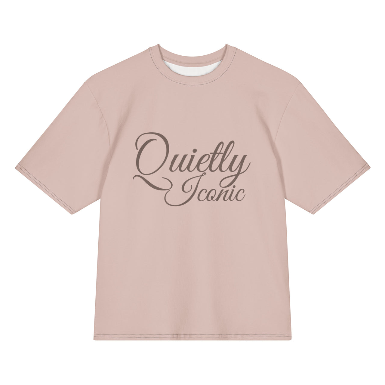 Quietly Iconic™ Tee- Blush Nude - Modestly Vogue 