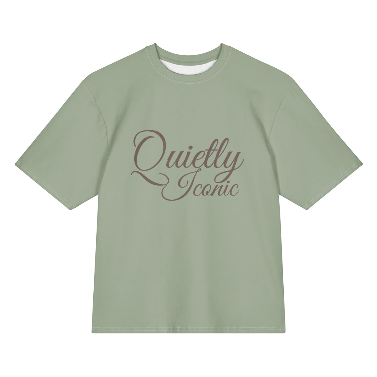 Quietly Iconic™ Tee- Calm Sage - Modestly Vogue 