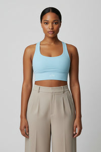LEM Blue Mist Longline Sports Bra