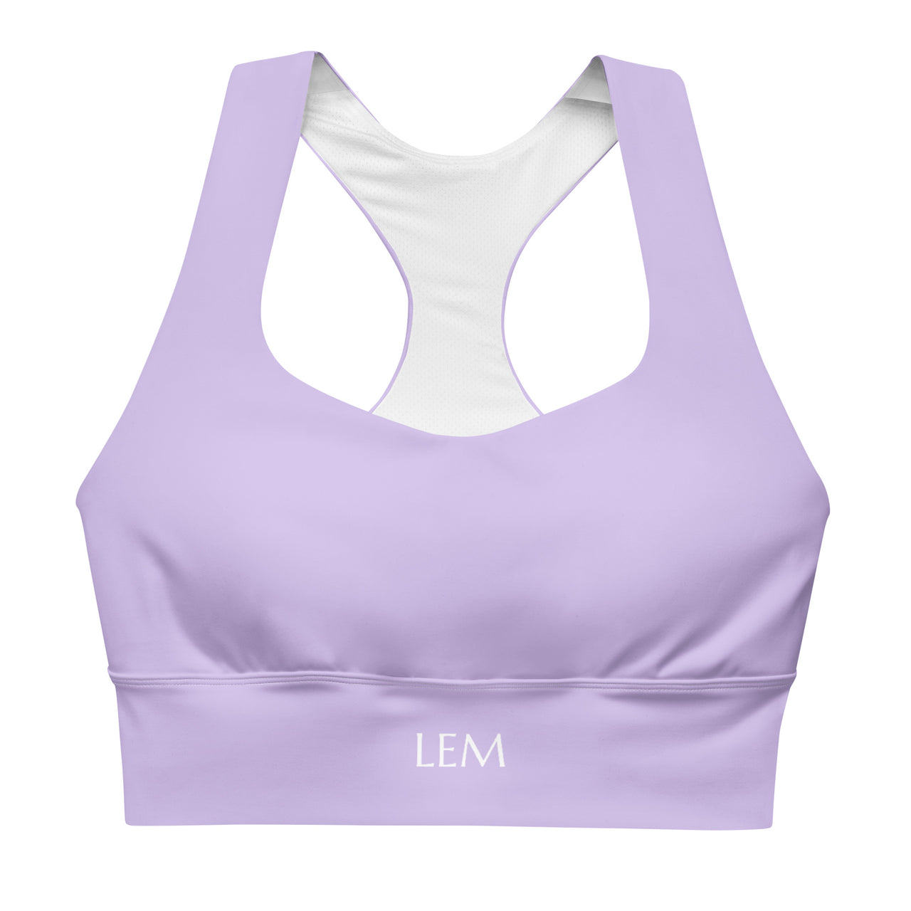 LEM Violet Veil Longline Sports Bra - Modestly Vogue 