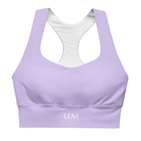 LEM Violet Veil Longline Sports Bra - Modestly Vogue 