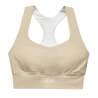LEM Sand Longline Sports Bra - Modestly Vogue 