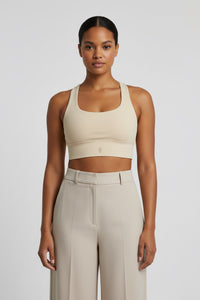 LEM Sand Geo Longline Sports Bra