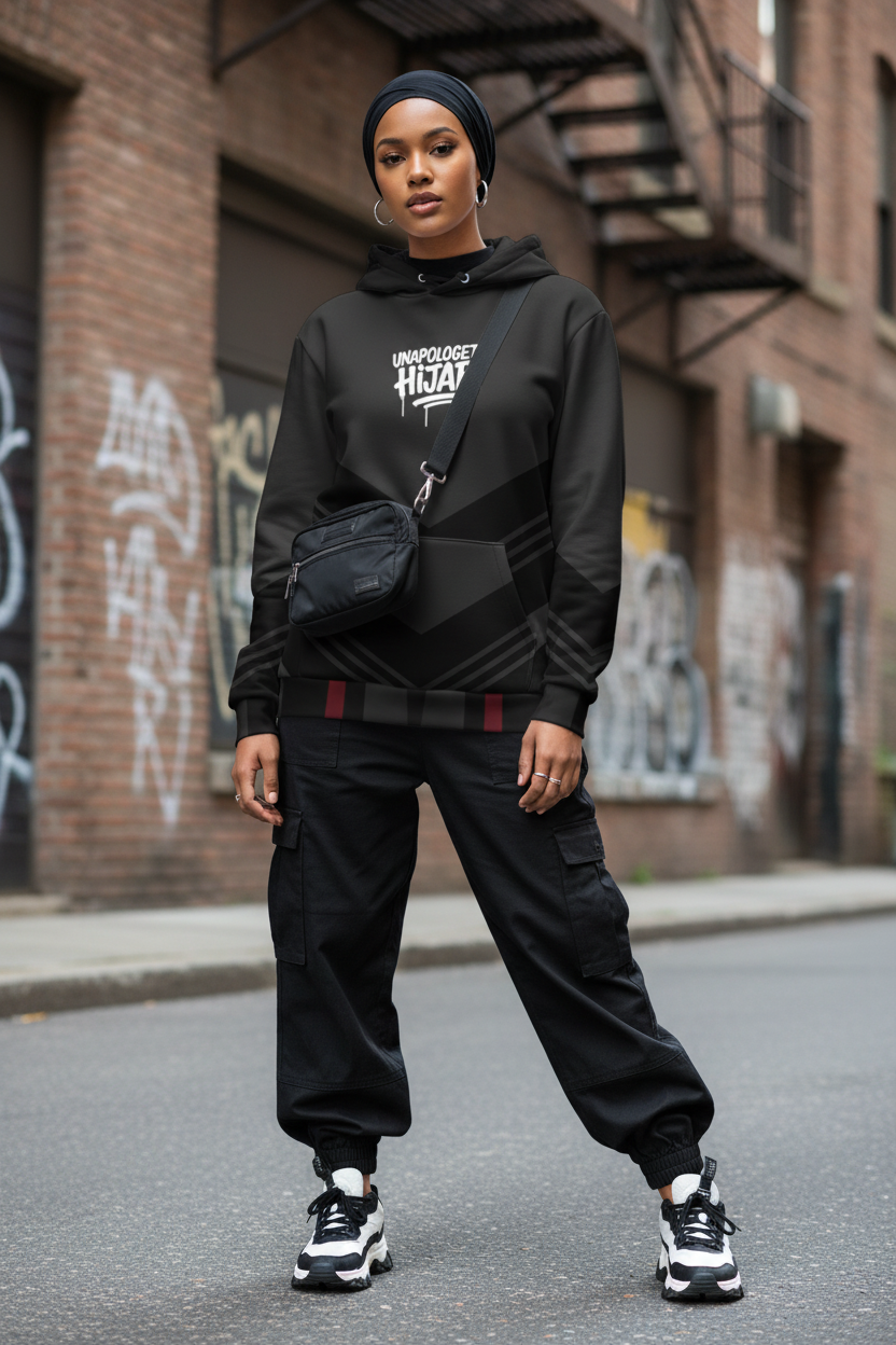 Unapologetic Hijabi  Hoodie - Modestly Vogue 