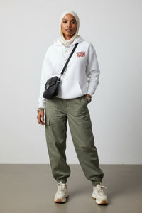 Whisper Grey Unapologetic Hijabi™ Hoodie - Modestly Vogue 