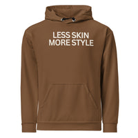 Less Skin More Style Hoodie - Cognac Brown - Modestly Vogue 