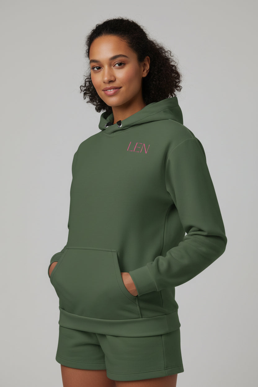 Olive LEM Core Edit Hoodie