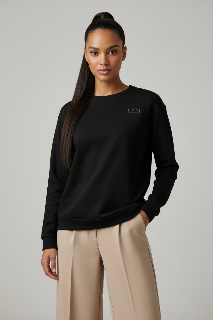 LEM Presence Black Sweatshirt