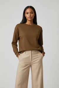 LEM Presence Expresso Brown Sweatshirt