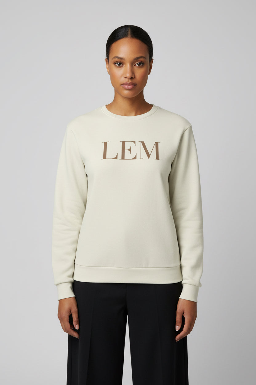 Cream LEM Sweatshirt
