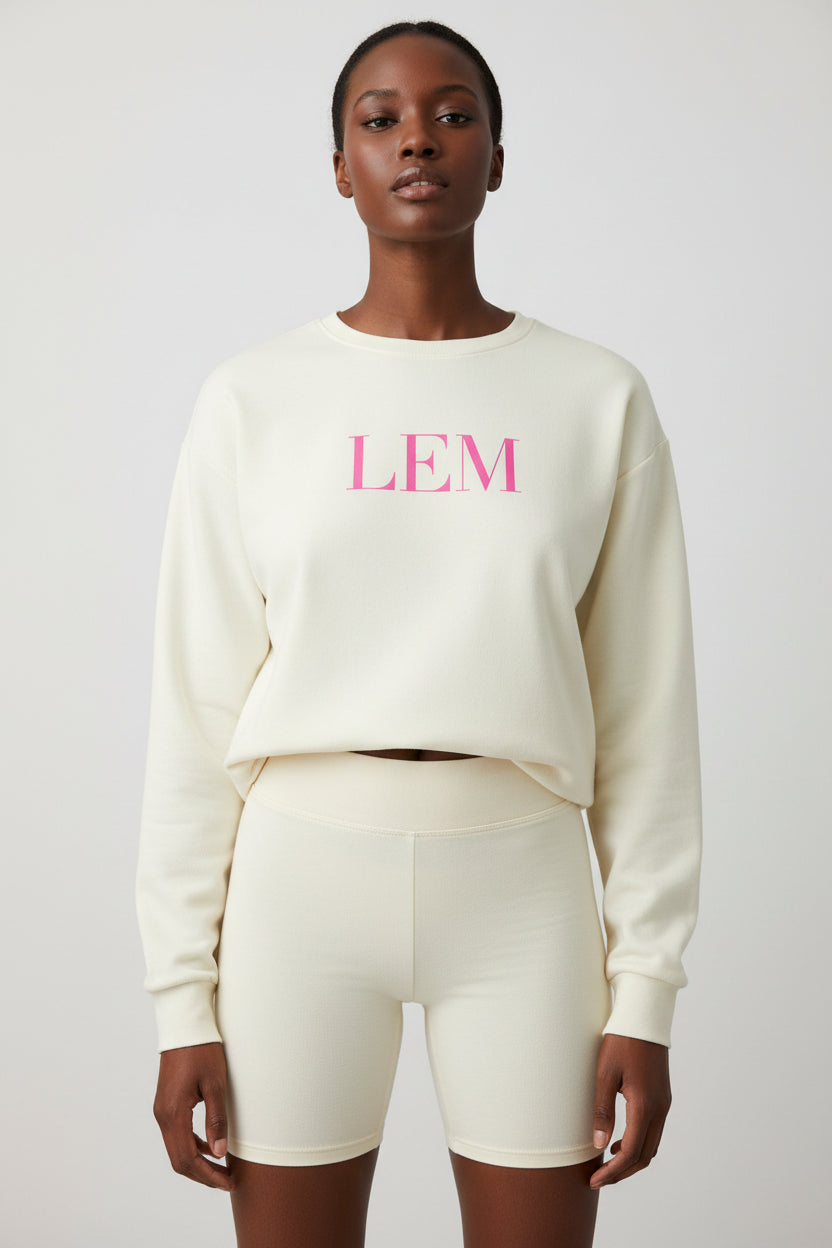 LEM Cream Core Edit Sweatshirt