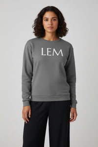 Grey Statement LEM Sweatshirt