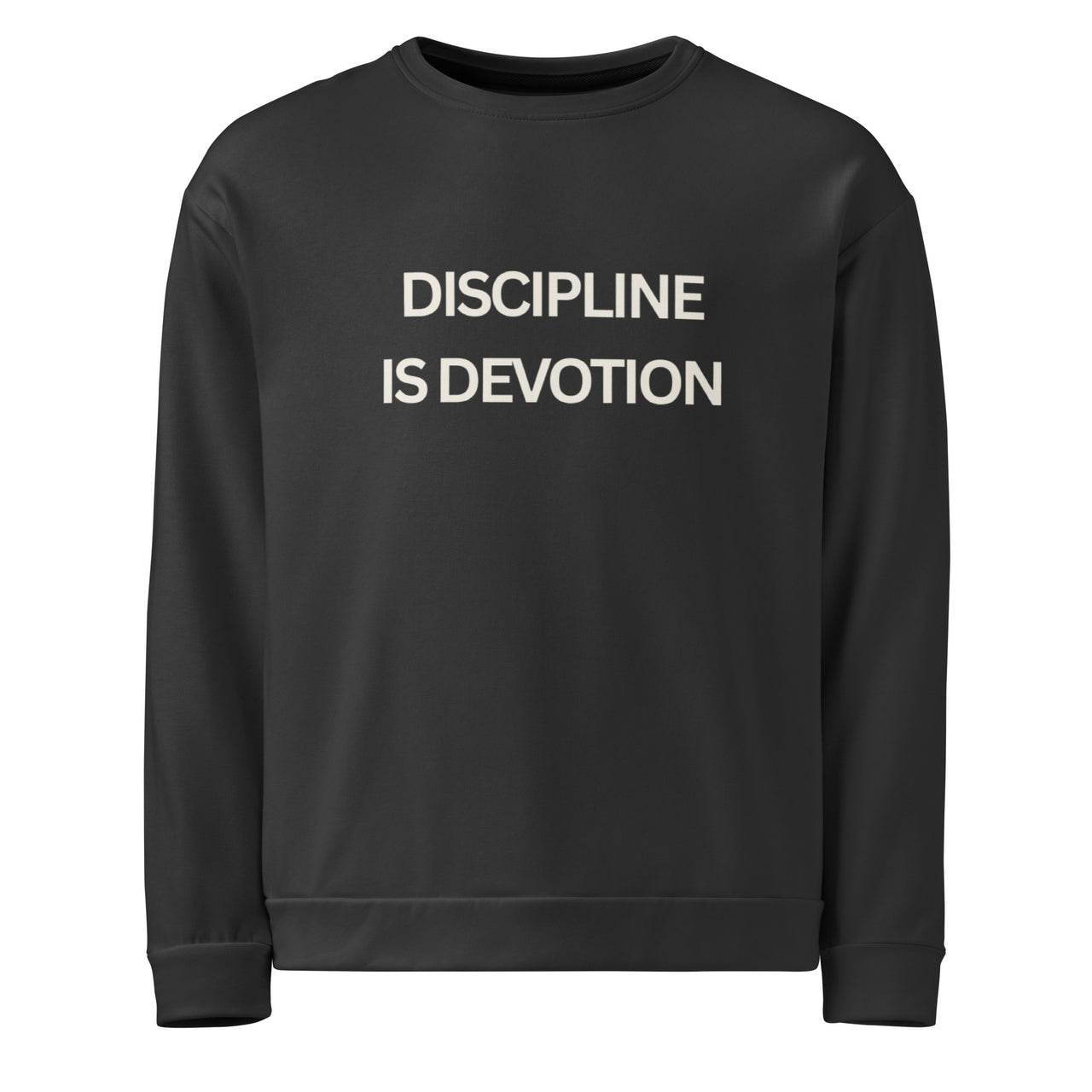 Modest Mindset Black Discipline Sweatshirt - Modestly Vogue 
