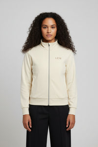 Cream LEM track jacket