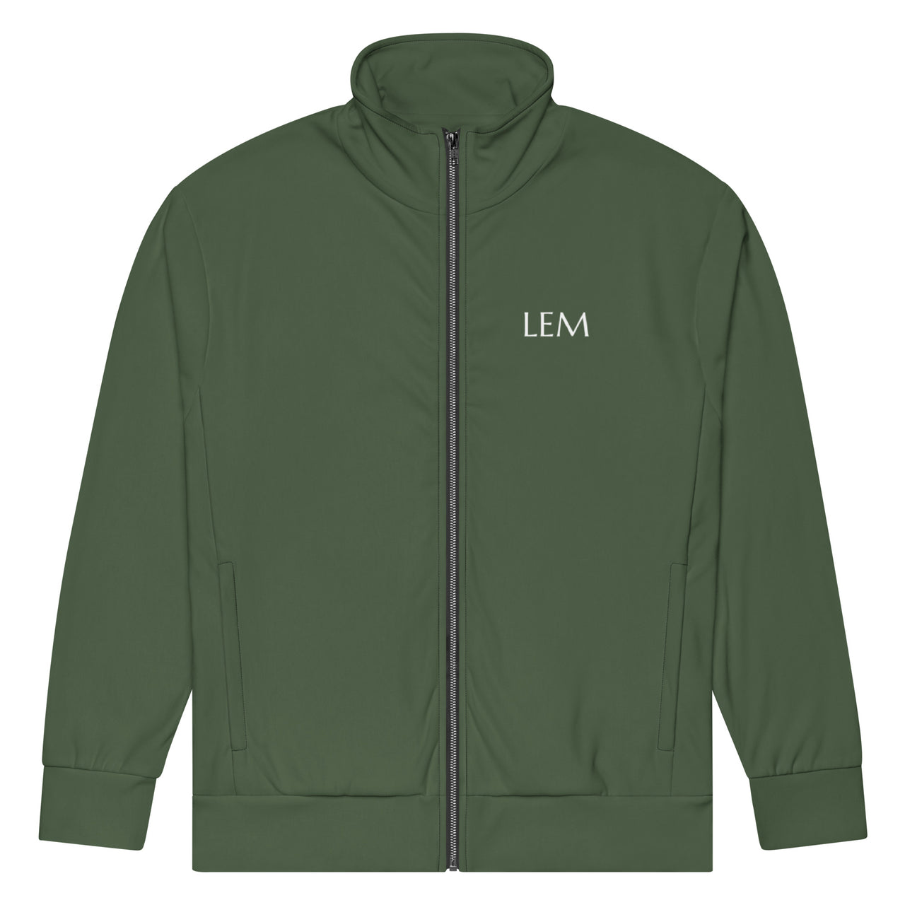 Olive LEM track jacket - Modestly Vogue 
