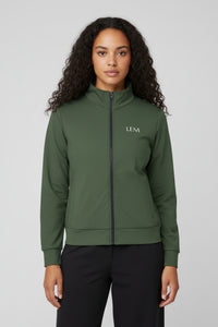 Olive LEM track jacket