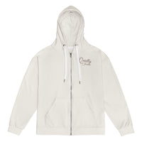 Quietly Iconic Zip Hoodie - Soft Cream - Modestly Vogue 
