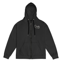 Quietly Iconic Zip Hoodie - Soft Black - Modestly Vogue 