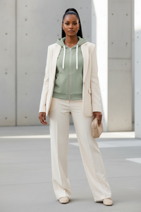 Quietly Iconic Zip Hoodie - Calm Sage - Modestly Vogue 