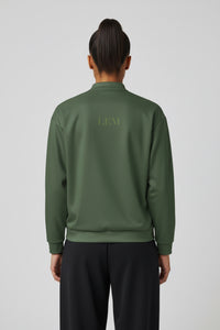 LEM | Presence — Olive Bomber Jacket