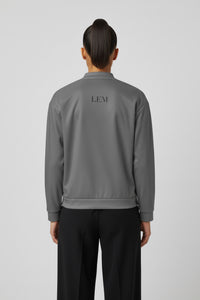 LEM Presence Grey Bomber Jacket