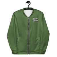 Olive Hijabi Energy™ Bomber Jacket - Modestly Vogue 