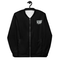 Black Unapologetic Hijabi™ Bomber Jacket - Modestly Vogue 
