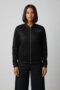 Black LEM Bomber Jacket