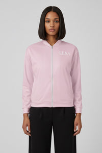 LEM Pink Lace Bomber Jacket