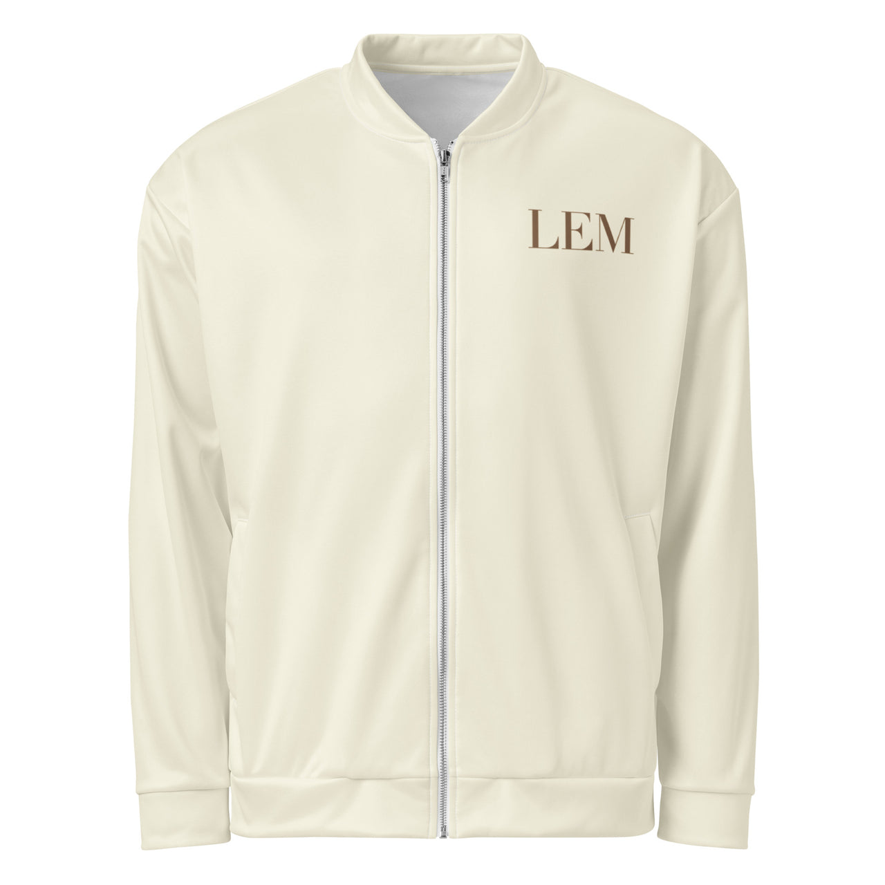 LEM Cream Bomber Jacket - Modestly Vogue 