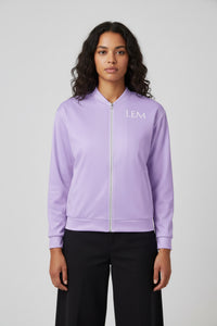 LEM Violet Veil Bomber Jacket
