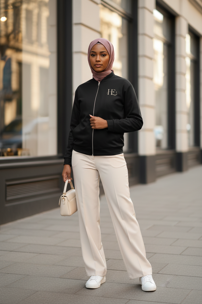 Hijabi Energy Bomber Jacket