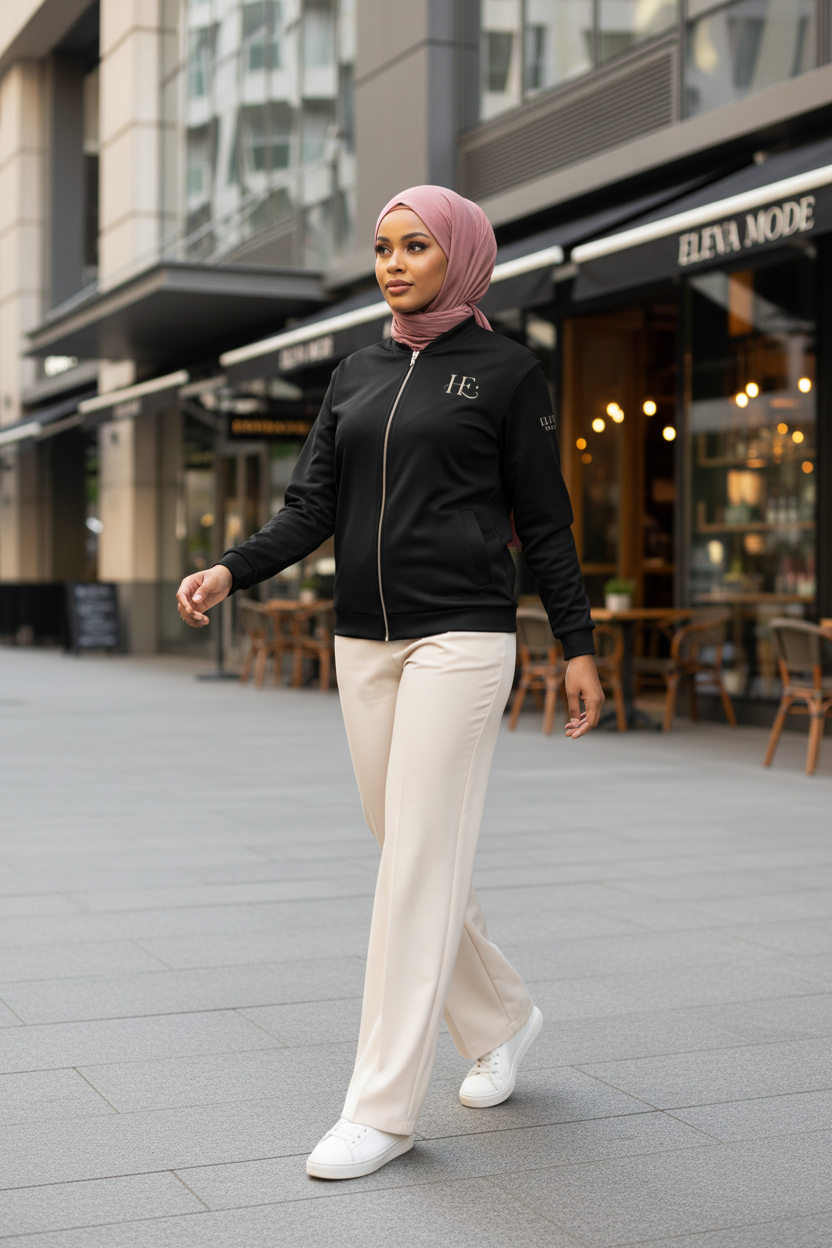Hijabi Energy Bomber Jacket