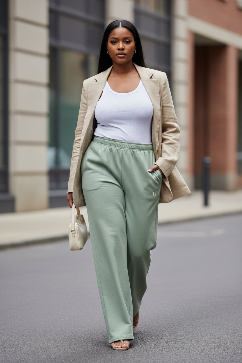 LEM Sage Wide Leg Pants - Modestly Vogue 