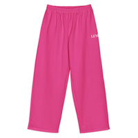 LEM Candy Pink Wide Leg Pants - Modestly Vogue 