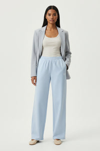 LEM Blue Mist Wide Leg Pants - Modestly Vogue 