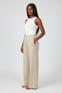 LEM Sand Wide Leg Pants - Modestly Vogue 