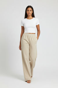 LEM Sand Wide Leg Pants - Modestly Vogue 