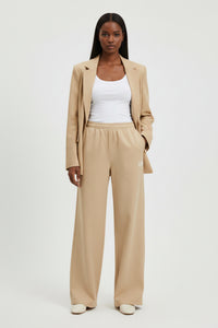 LEM Sand Wide Leg Pants - Modestly Vogue 