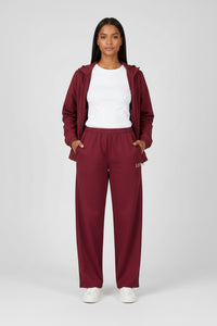 LEM Bordeaux Wide Leg Pants - Modestly Vogue 