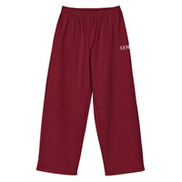 LEM Bordeaux Wide Leg Pants - Modestly Vogue 