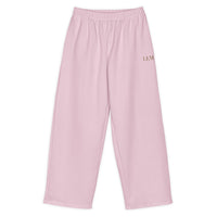 LEM Pink Lace Wide Leg Pants - Modestly Vogue 