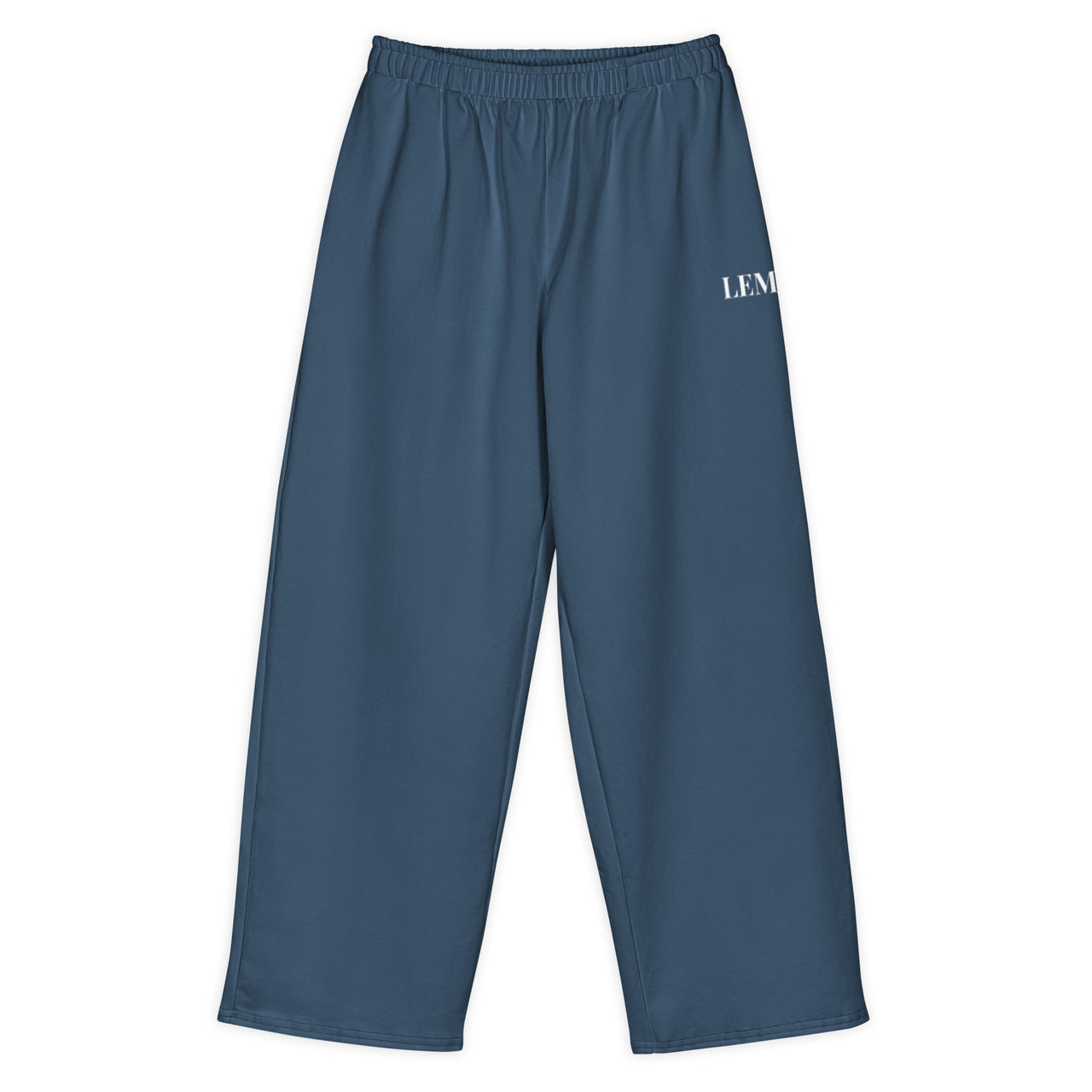 LEM Denim Color Wide Leg Pants - Modestly Vogue 