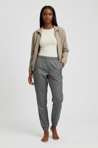 LEM PRESENCE Grey track pants - Modestly Vogue 