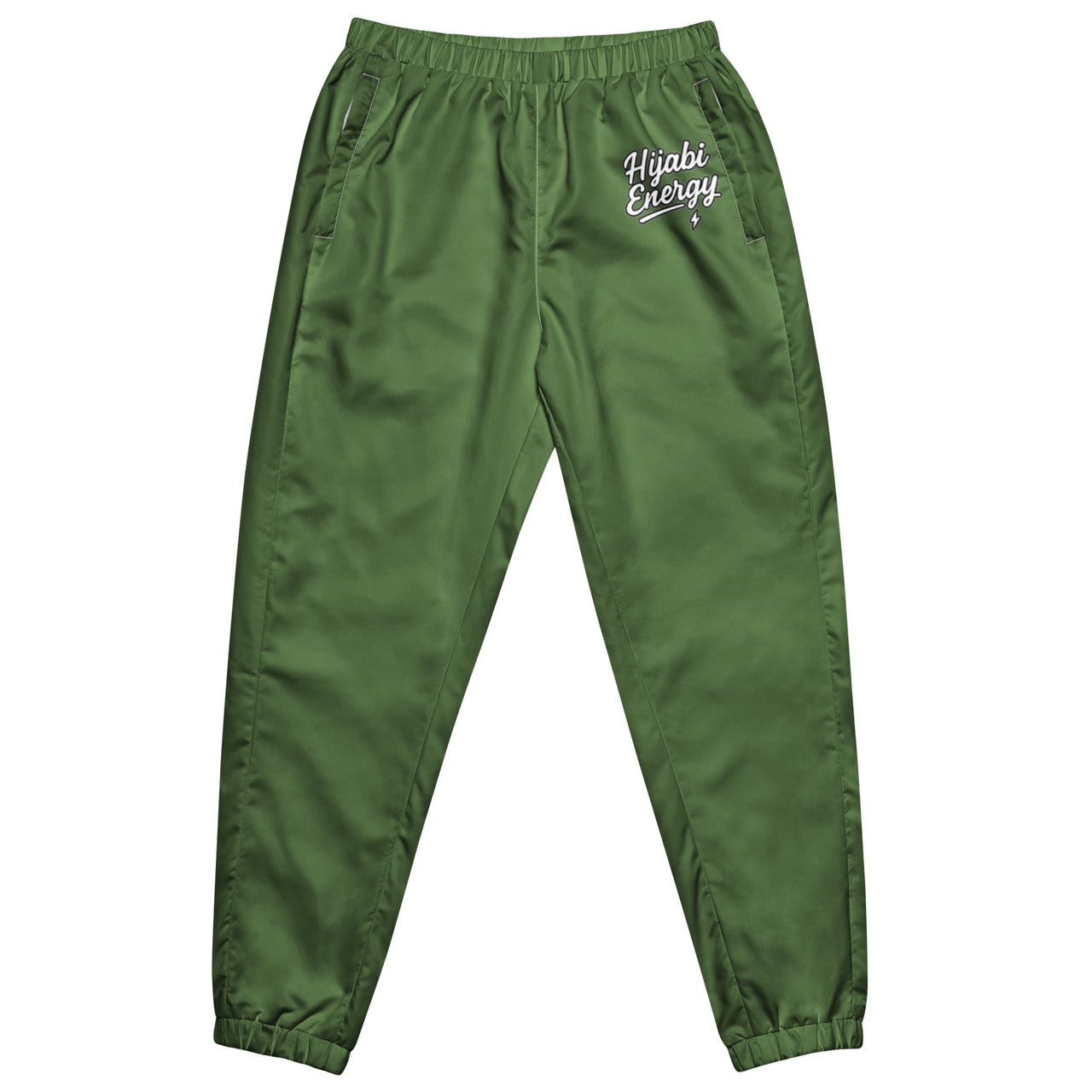 Olive Spoken Energy™ track pants - Modestly Vogue 