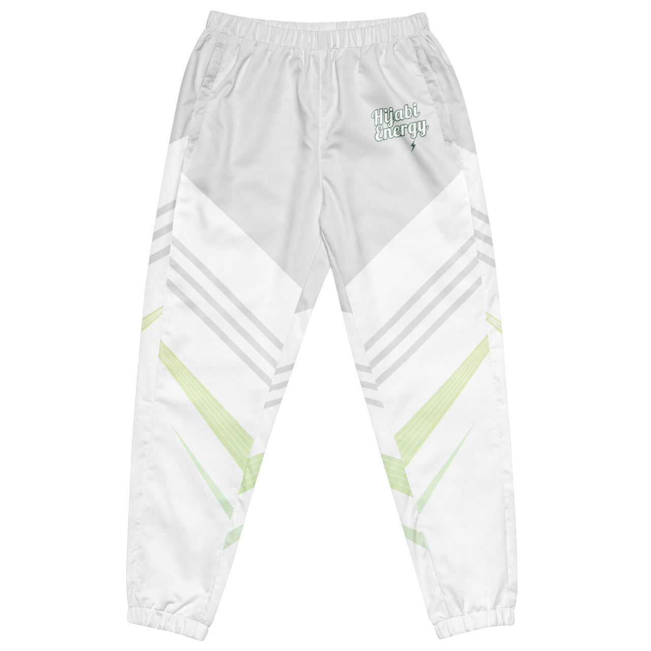 Print Spoken Energy™ Track Pants - Modestly Vogue 