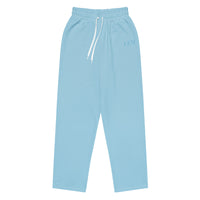 LEM Presence Blue Mist Wide-leg joggers - Modestly Vogue 